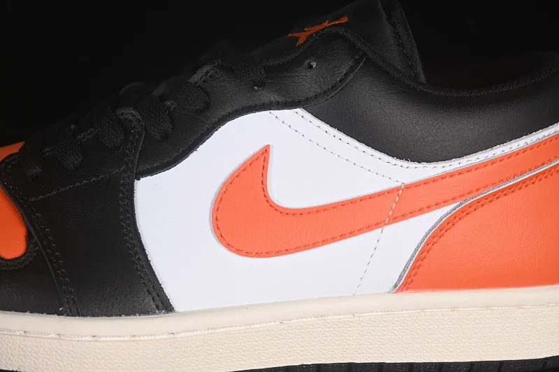 All categories Air Jordan Jordan series basketball shoes Air Jordan 1 Low Air Jordan 1 Low AJ1 Joe 1 black and white orange low-top retro culture basketball shoes 553558-081